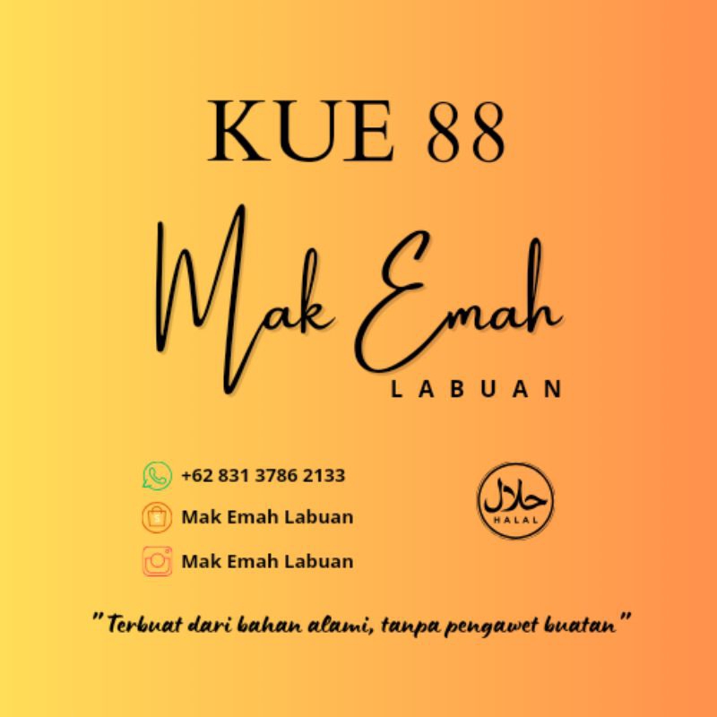 

KUE 88 MAK EMAH MANIS 1Kg