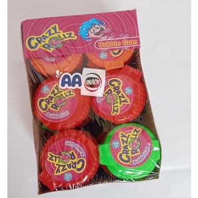 

Super Oke CRAZY ROLLS BUBBLE GUM ISI 3 X 5 GR