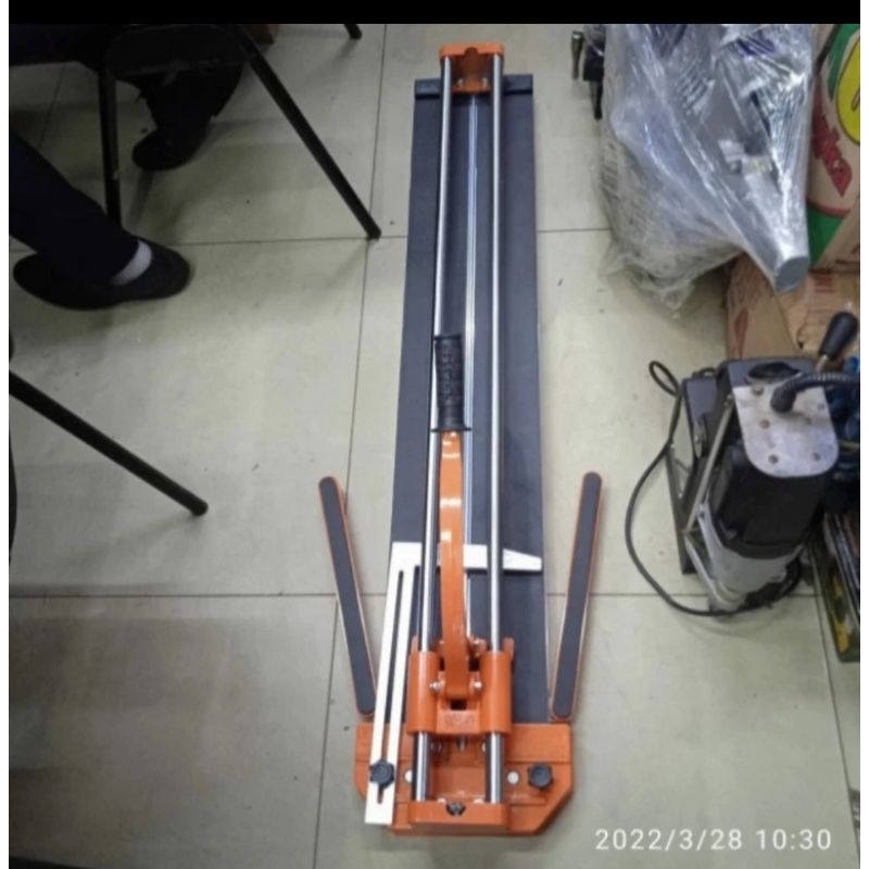 OPT Alat Pemotong granit / keramik dorong 100 cm 1 meter