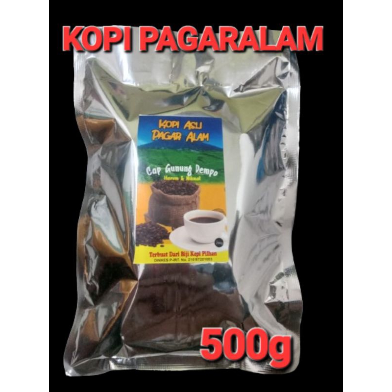 

KOPI PAGARALAM GUNUNG DEMPO 500g