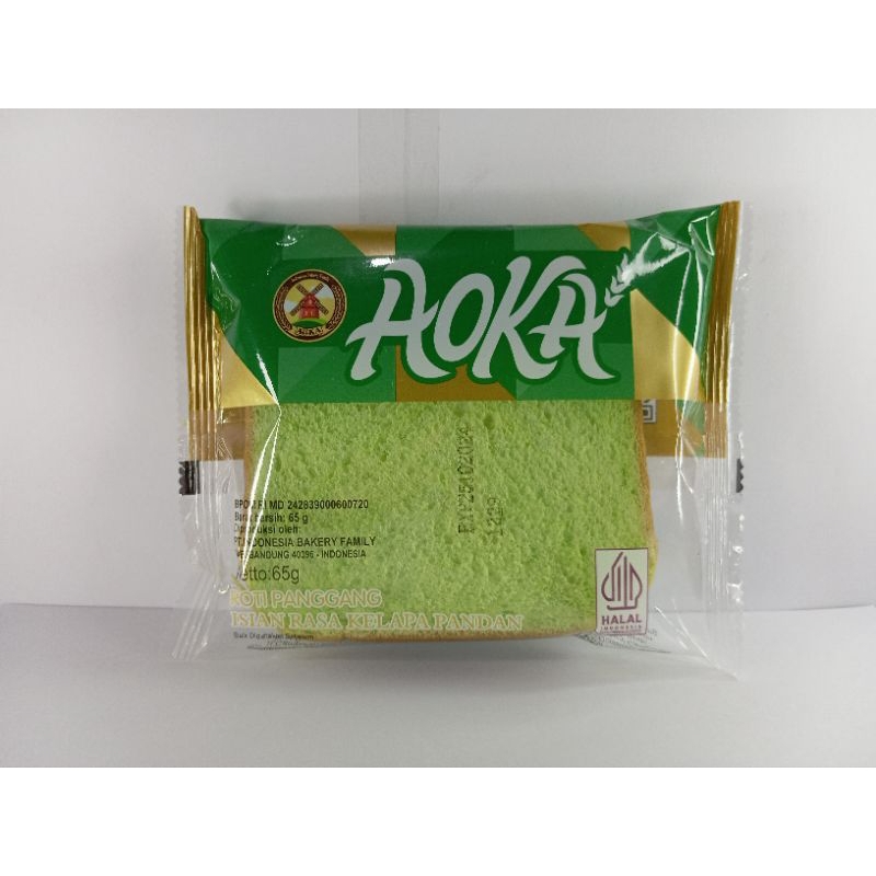 

Roti Aoka Rasa Kelapa Pandan