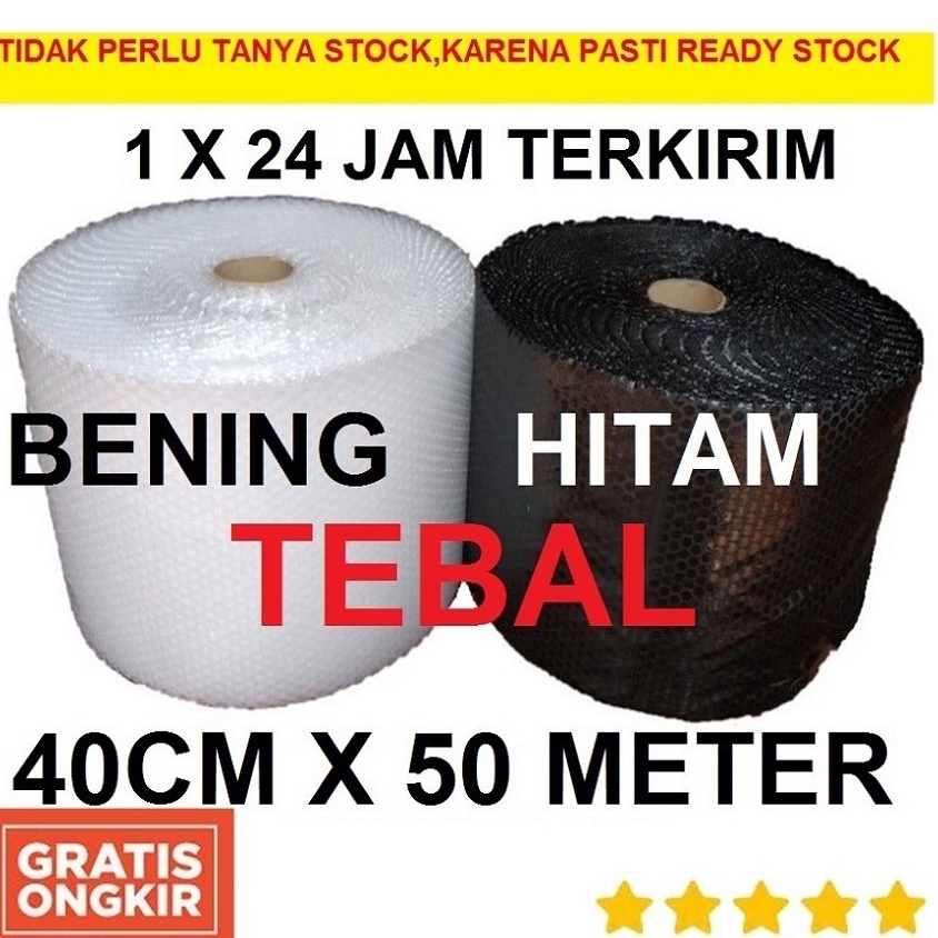 

Memang Keren BUBBLEWRAP 41CM X 5METER MURAH MULYOREJO