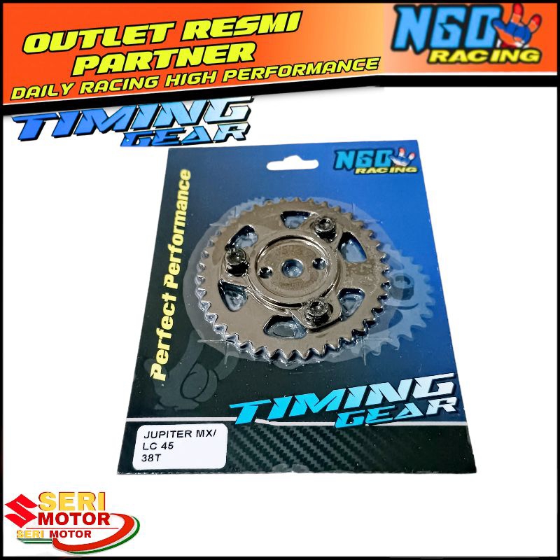 Gigi Sentrik Timing Gear Racing Ngo Jupiter Mx Old, Vixion