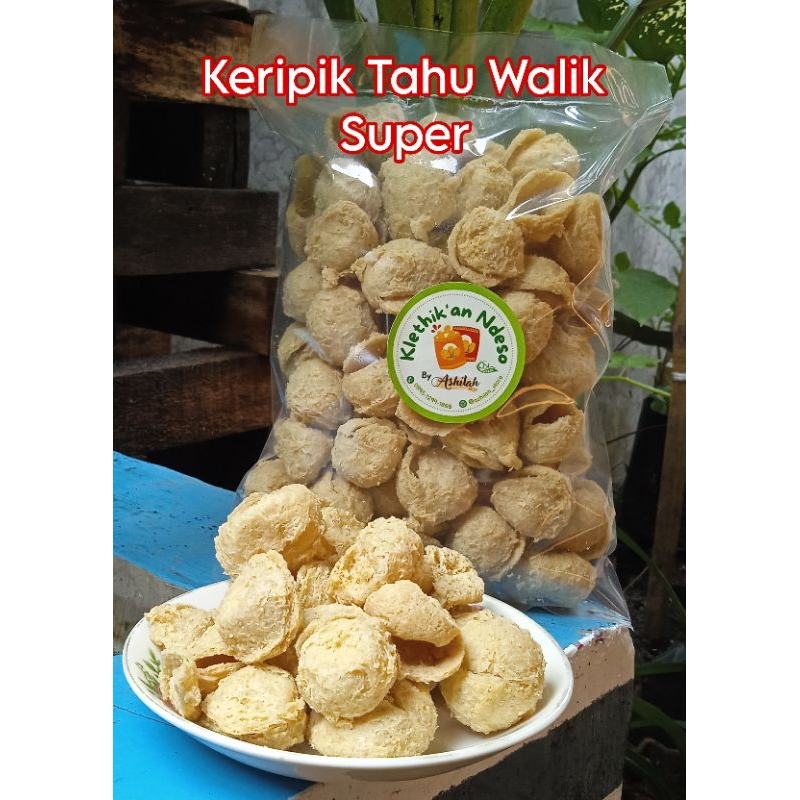 

(250 GR) TERMURAH KERIPIK TAHU WALIK SUPER | TAHU BULAT BESAR | TAHU PONG