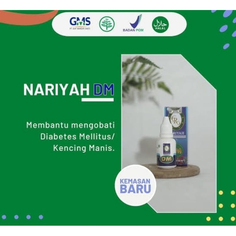 Nariyah DM Herbal Original 100%