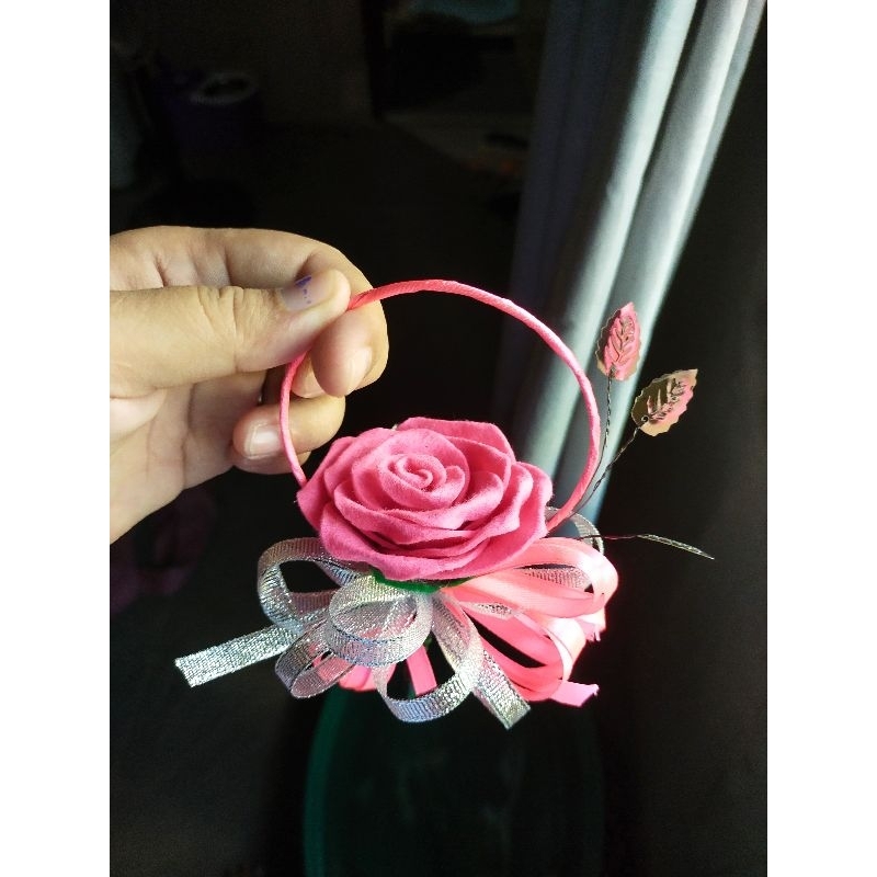 bunga telur gantung / mawar flanel / aqiqah / nikah yuk / pontianak