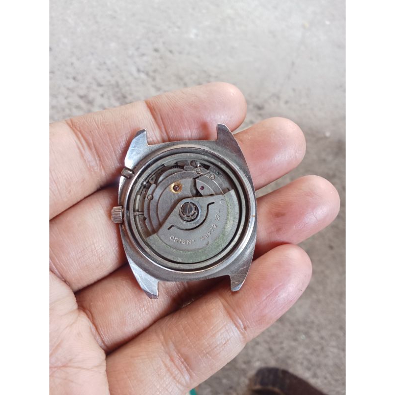 Jam orient 27 jewels mati rusak bahan