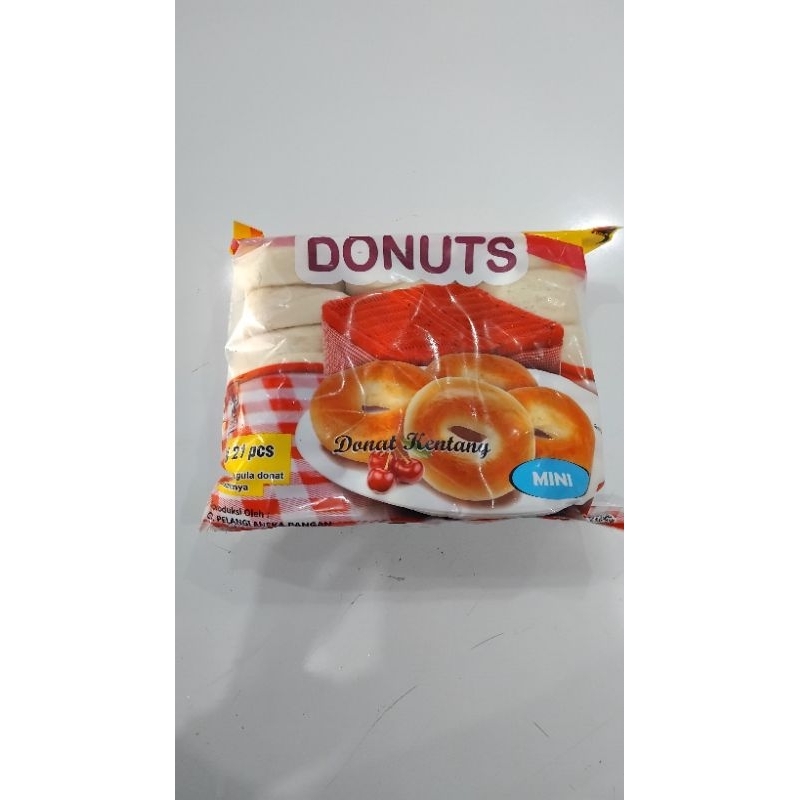 

pelangi donuts kentang kecil