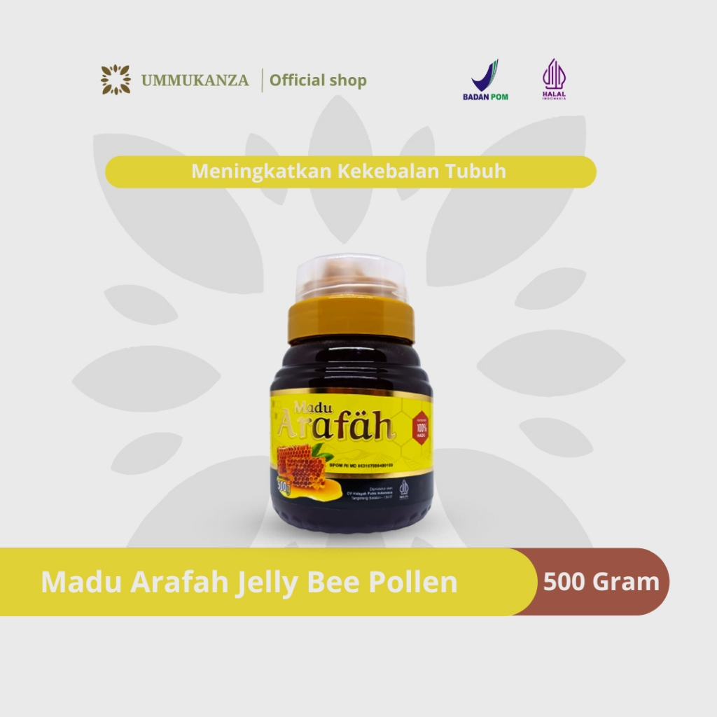 

Madu Arafah - Madu Murni Jelly Bee Pollen 500gram