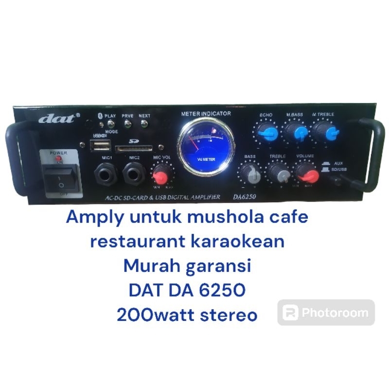 Amplifier DAT Da6250