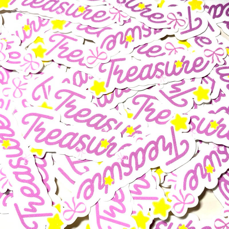 

Sticker Deco Glitter Treasure (min 2pcs)