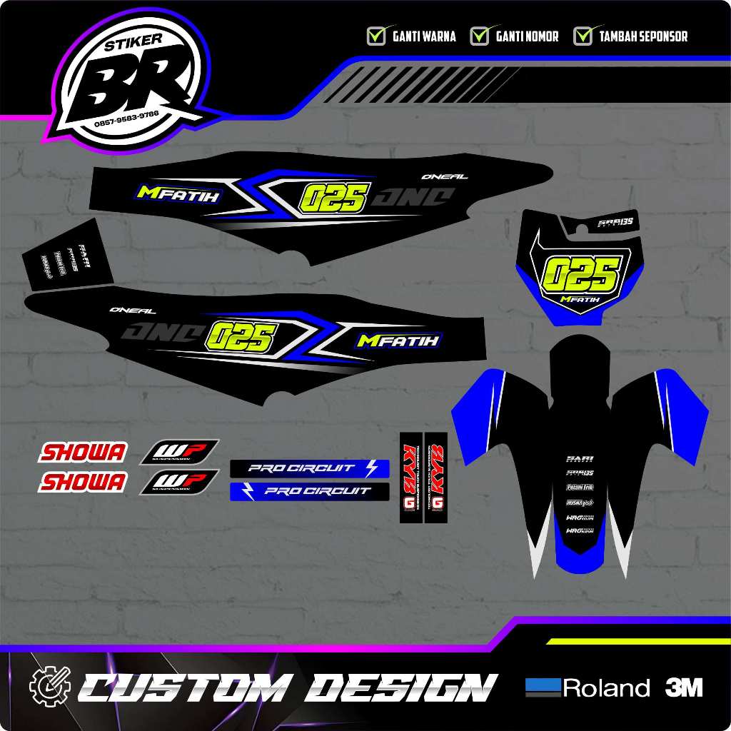 DECAL RBT JUPITER Z FREE CUSTOME DESAIN