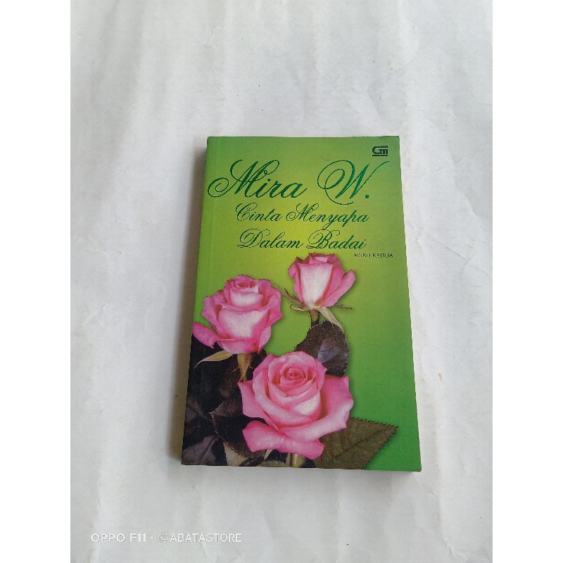NOVEL KARYA MIRA W CINTA MENYAPA DALAM BADAI BUKU KEDUA