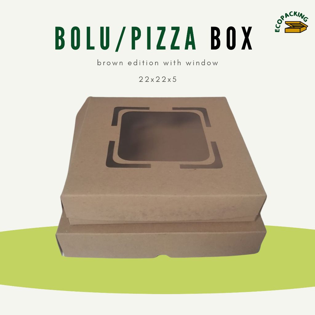

Dus Kue/ Box kue/ pizza/ cake/ cookies/ brownies 22x22x5 Laminasi