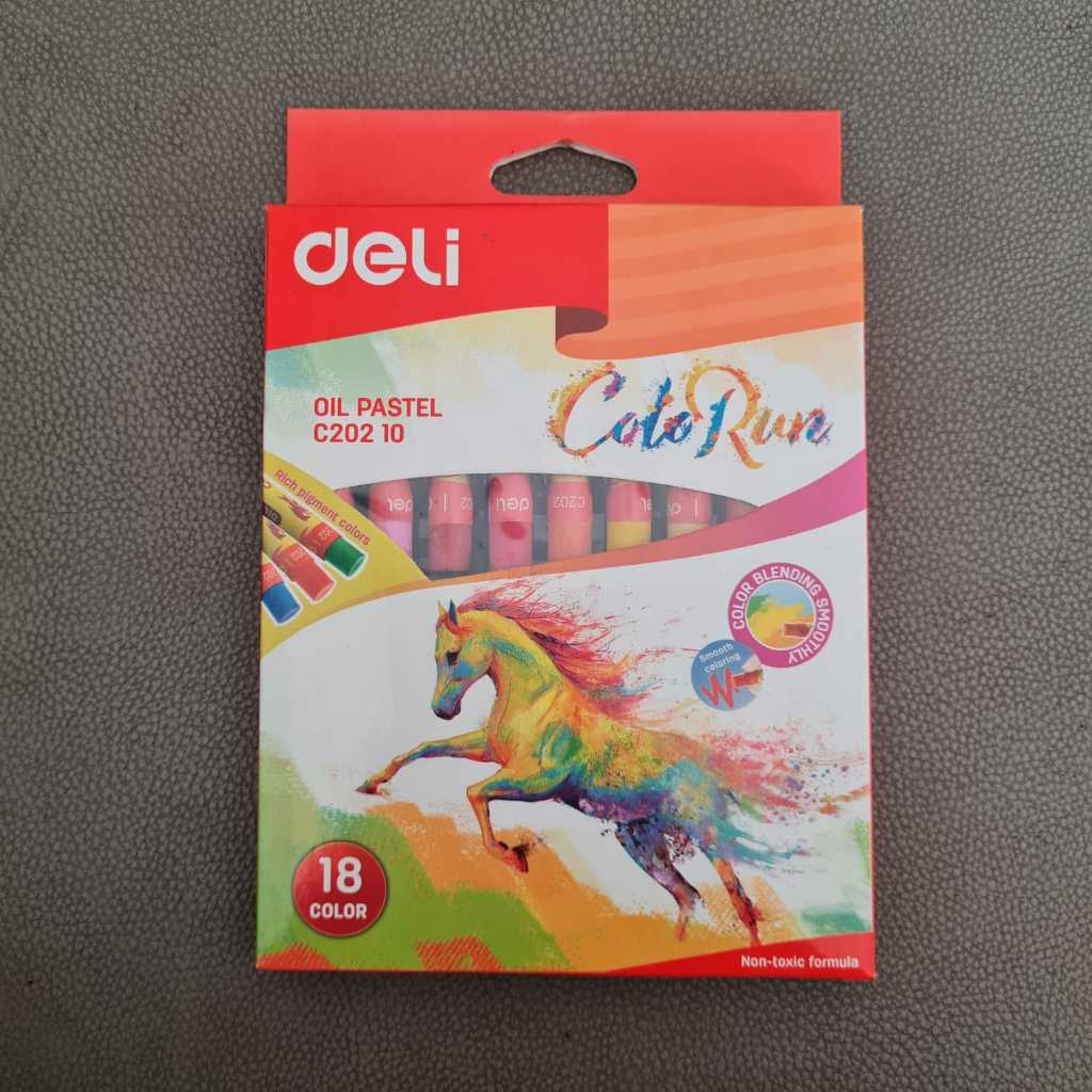 

DELI CRAYON OIL PASTEL RICH COLOR 18