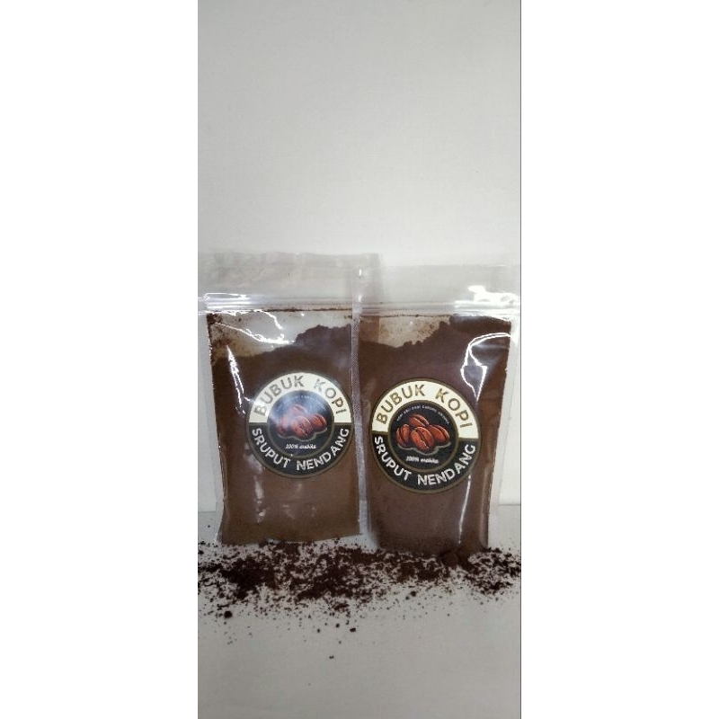 

kopi bubuk asli dari lereng gunung arjuna 100% arabika