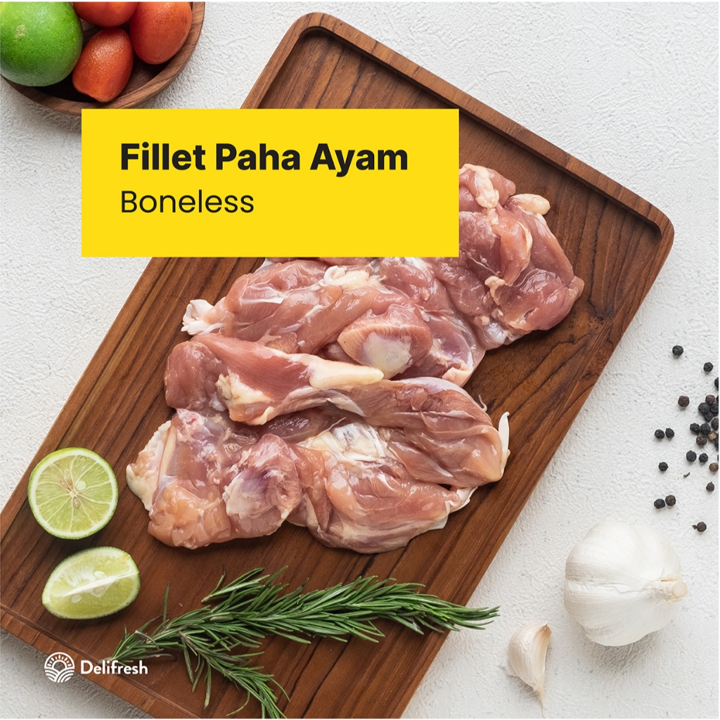 

Delifresh Chicken Thigh Fillet | Paha Ayam Fillet 500Gr