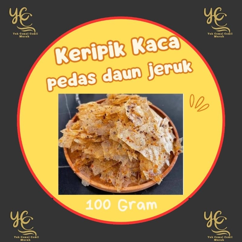 

Keripik Kaca Pedas 100gr Murah Terlaris