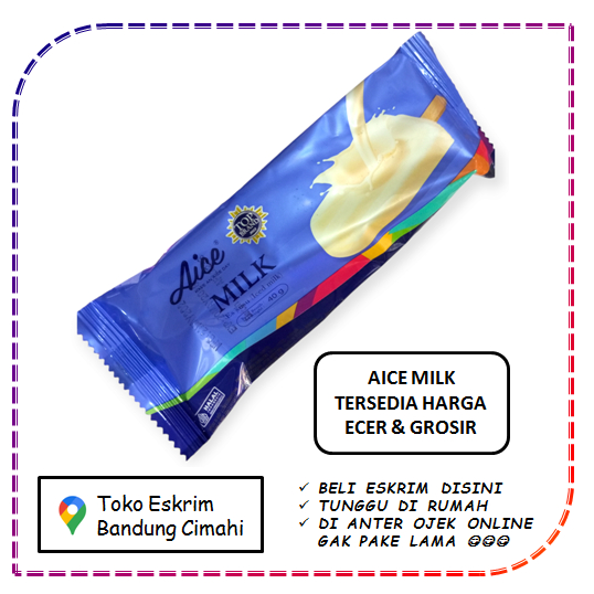 

Es Krim Ice Cream Eskrim Aice Milk Bandung Cimahi