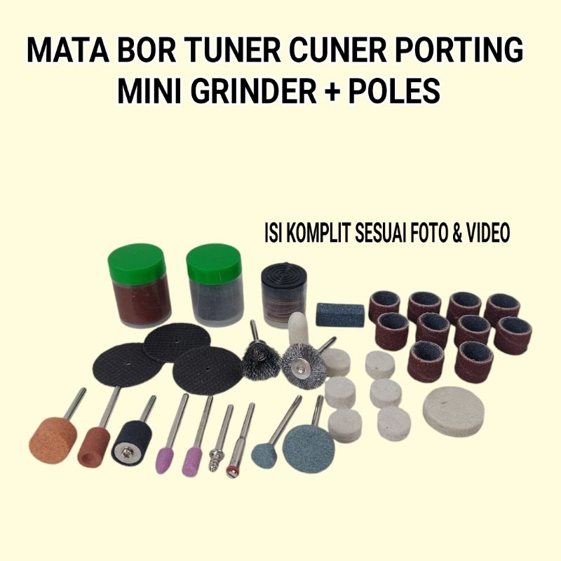MATA BOR TUNER CUNER PORTING MINI CUTTING WHEEL MATA GERINDA MINI POLES MINI