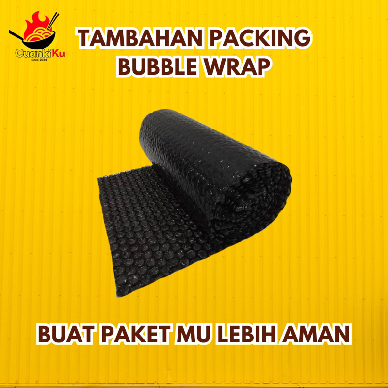 

extra bubble wrap