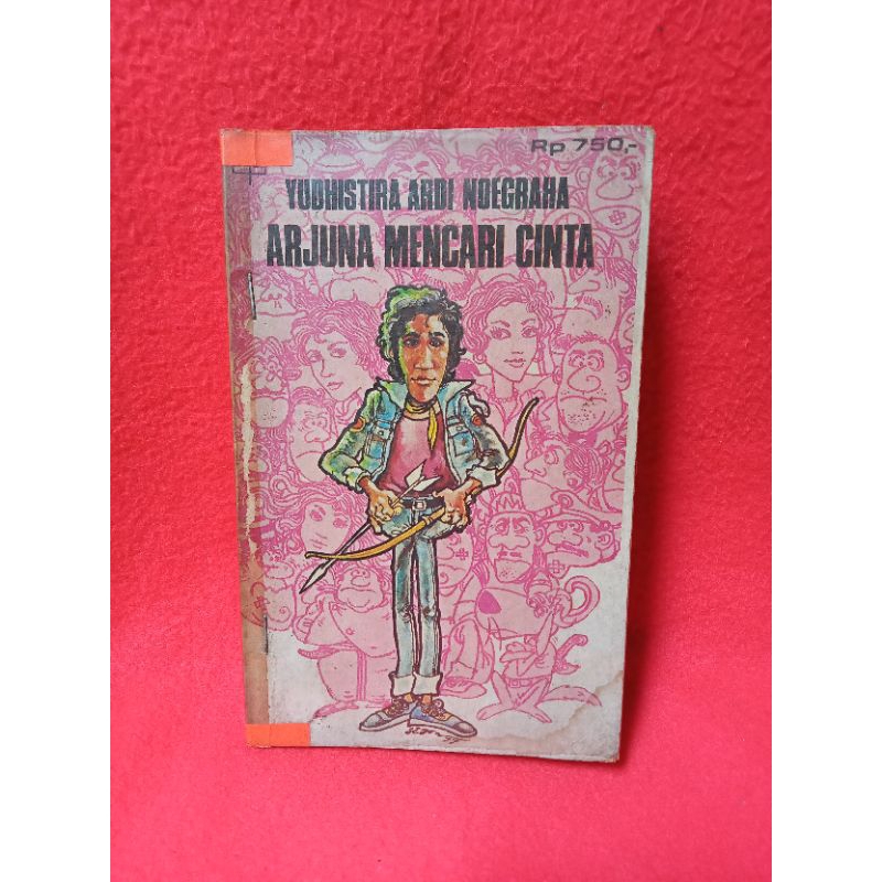 Buku Novel Arjuna Mencari Cinta - Yudhistira Ardi Noegraha