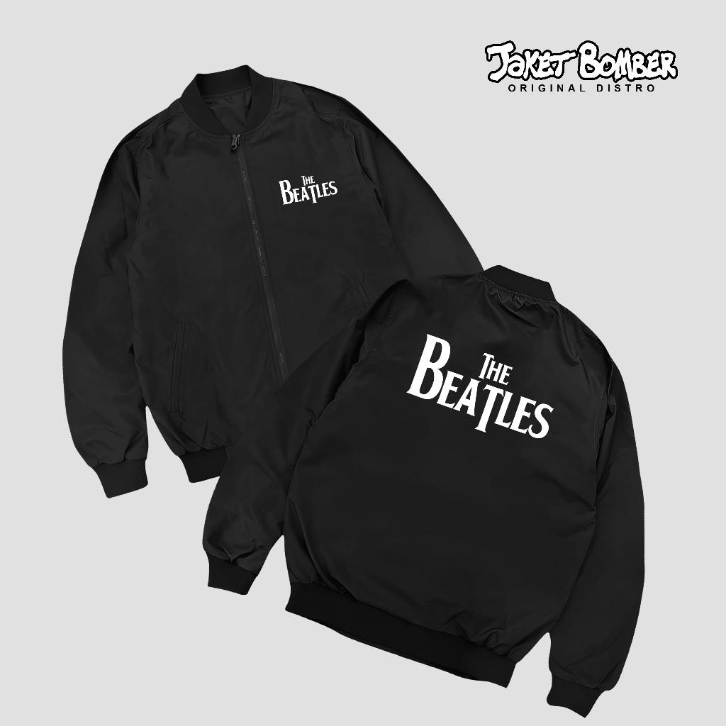 Jaket Bomber Pria THE BEATLES / AOLSHIRT