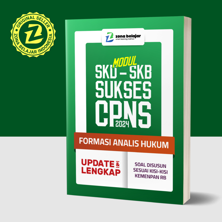 Zona Belajar - Modul Sukses Cpns 2024 Formasi Analis Hukum
