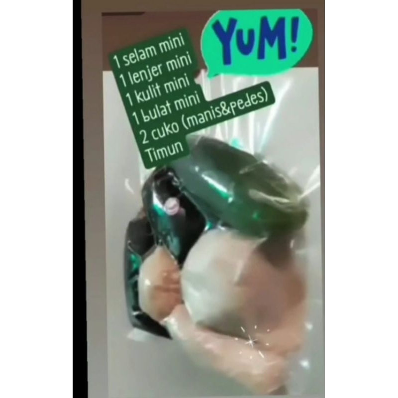 

Paket Pempek Mini Isi 4