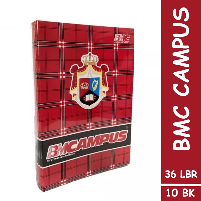 

BMC Buku Tulis Campus Boxy 50 Lembar Dan 36 Lembar
