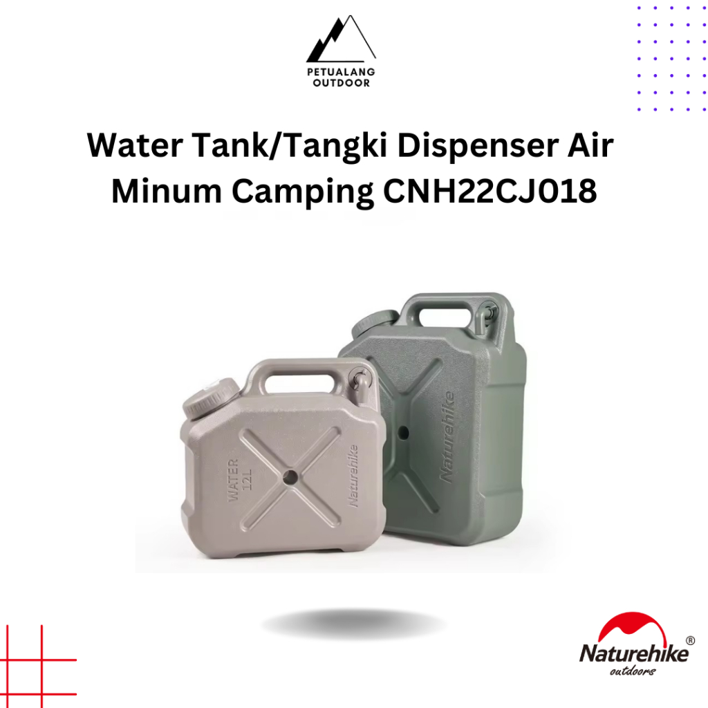 Naturehike Galon Penyimpanan Air CNH22CJ018 Ling Mu Outdoor PE Bucket
