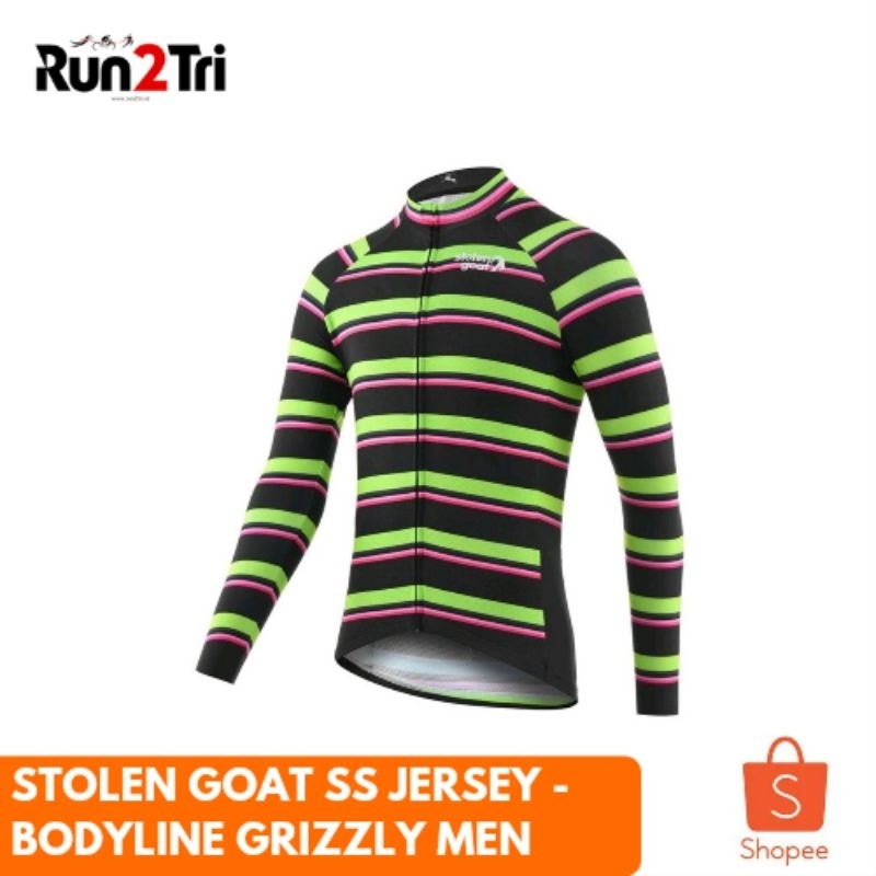 Stolen Goat Baju Sepeda Pria Lengan Panjang Stolen Goat Men's Bodyline LS Cycling Jersey Original - 