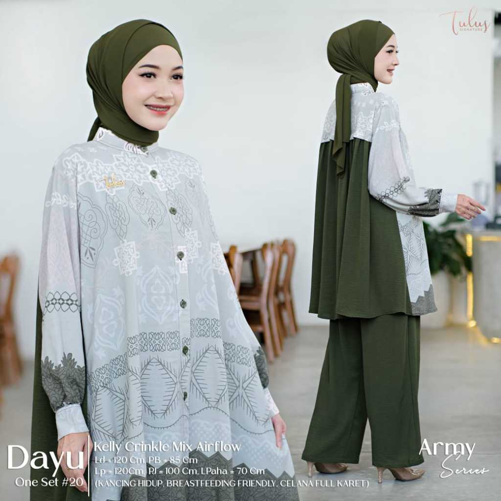 SETELAN WANITA JUMBO LD 120 CRINKLE AIRFLOW MOTIF TERBARU PAKAIAN WANITA SETELAN CELANA PANJANG KEIN