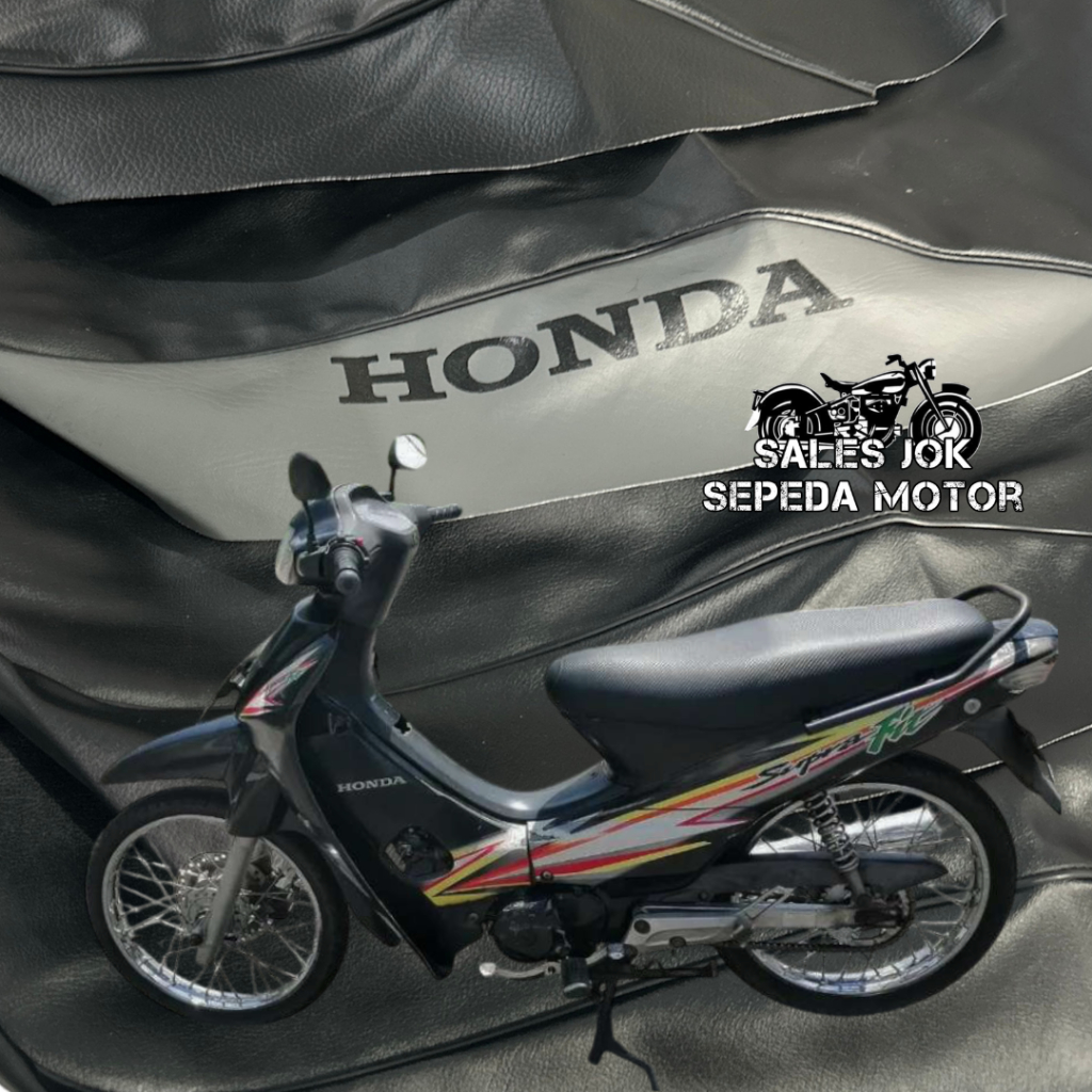 kulit jok motor SUPRA FIT/SUPRA FIT NEW/SUPRA FIT LAMA (bahan original)