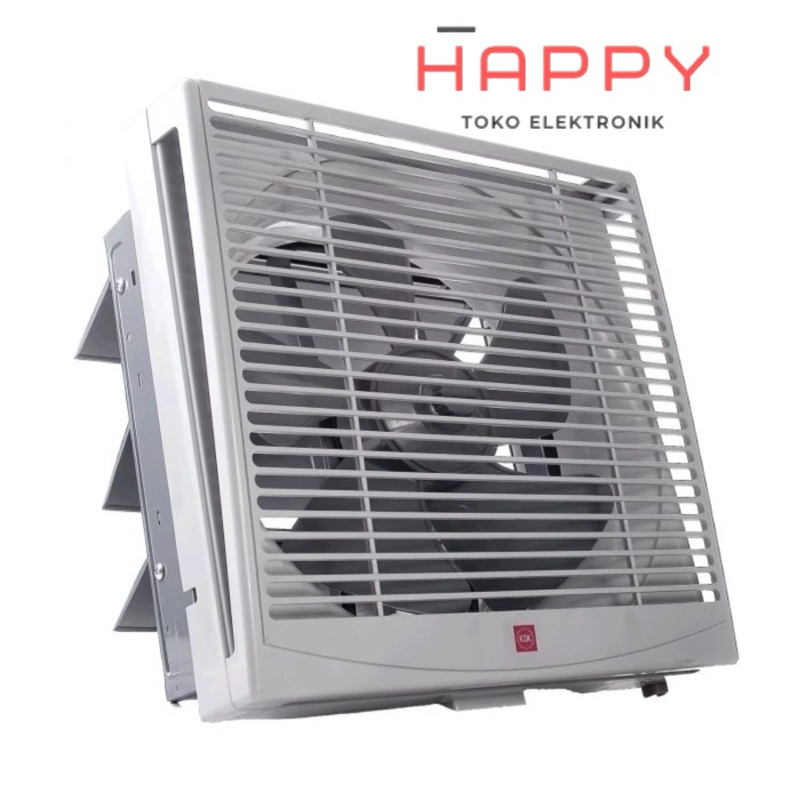 Wall Exhaust Fan KDK 25RQN 25 cm/10 inch 25RQN5/25-RQN Eksos Dinding 10 inci KDK 25 RQN