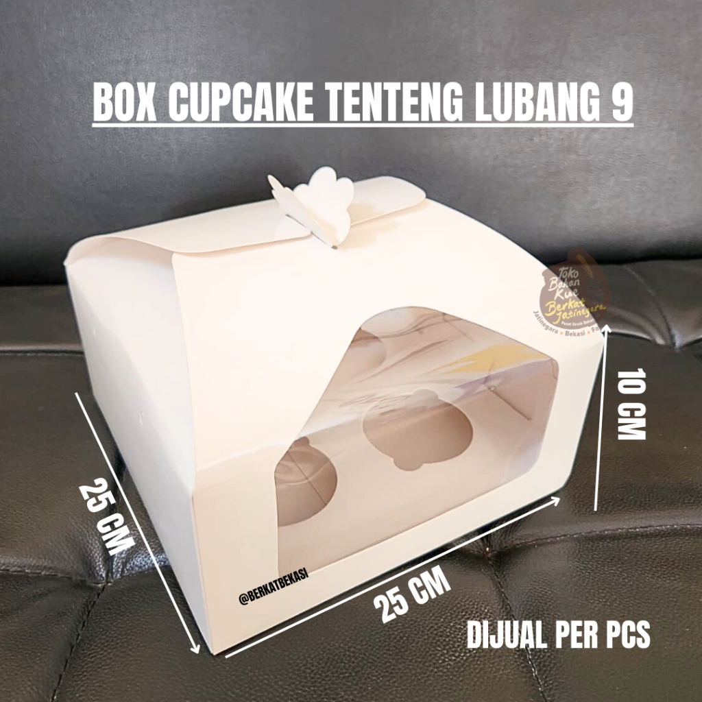

BOX CUPCAKE TENTENG LUBANG / DUS CUPCAKE TENTENG / DUS CUPCAKE PCS