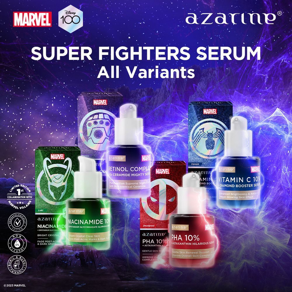 Azarine x Angga Yunanda Marvel Serum 20ml