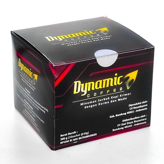 

KOPI DYNAMIC kemasan baru original manfaat & tidak berbahaya - 10 saset