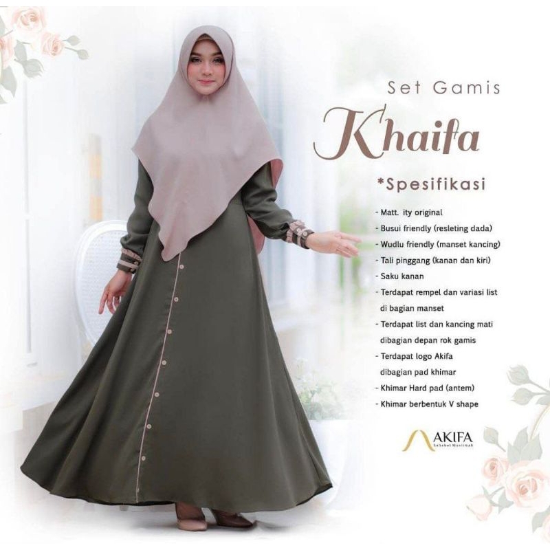 Gamis Khaifa by Akifa