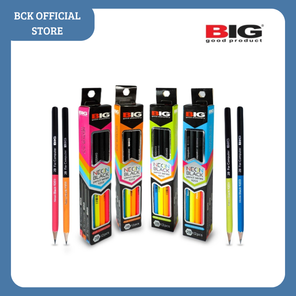 

Pensil 2B Neon Black PS - 9203 (PACK)