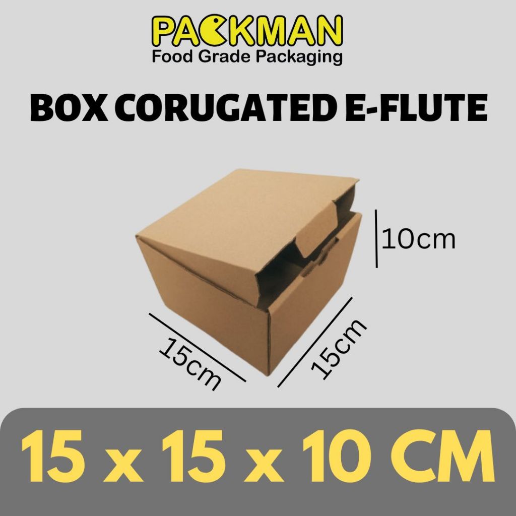 

KARDUS 15x15x10 cm / BOX KARTON CORUGATED DIECUT E-FLUTE / AKSESORIS ONLINE