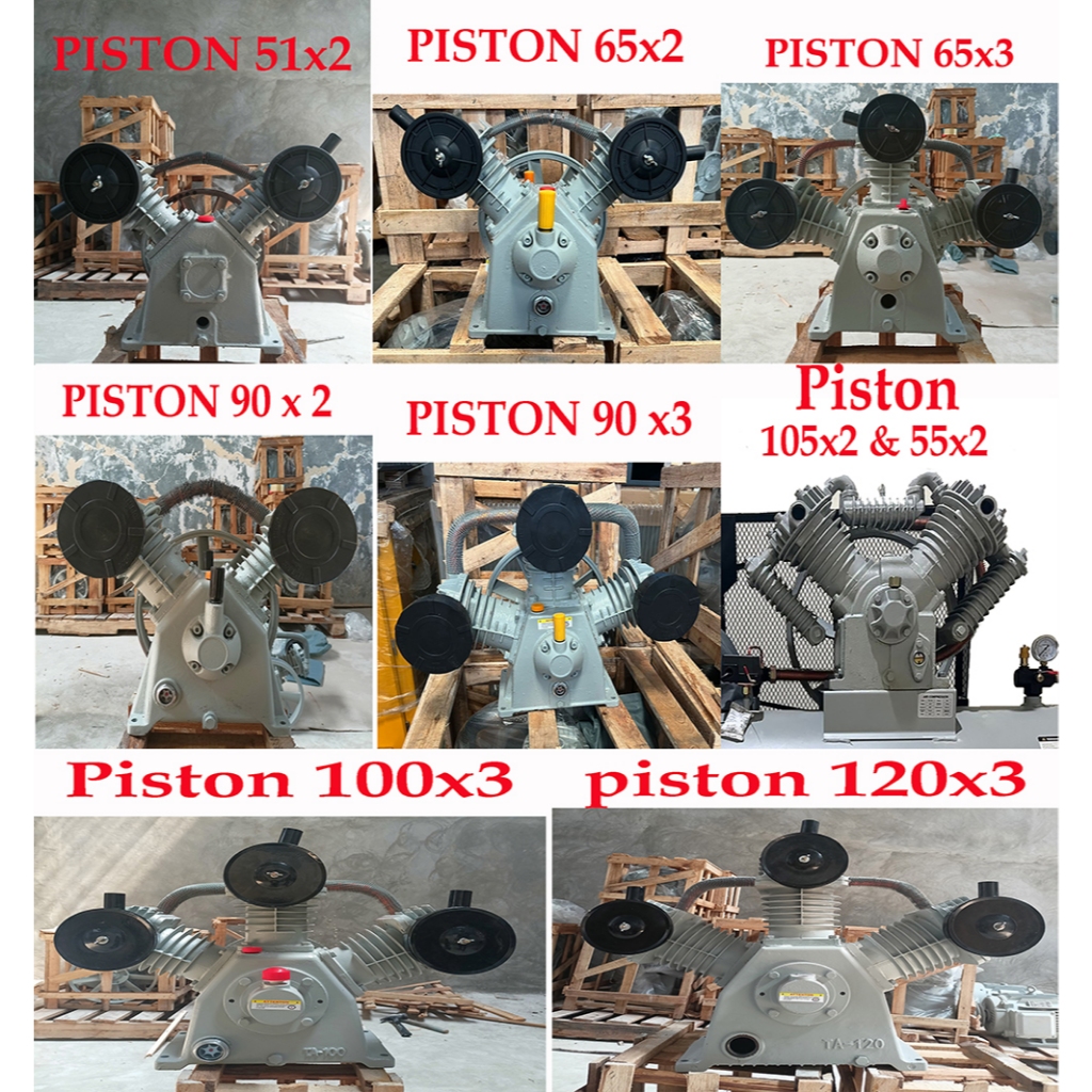 bare kompresor piston RJC 1 2 3 4 5 10 15 20 kepala kompresor angin 1hp 2hp 3hp 4hp 5hp 10hp 15hp