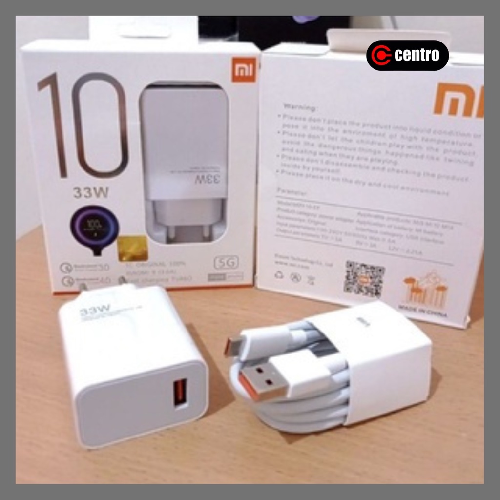 Charger Xiaomi Fast Charging 33 Watt (Type C)