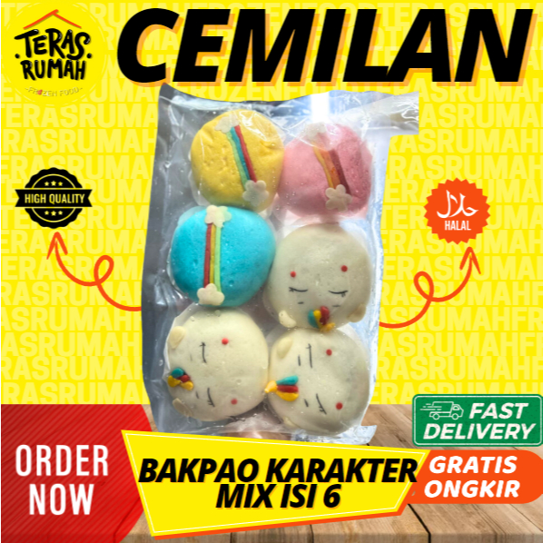 

KHUSUS INSTANT : BAKPAO KARAKTER - UNICORN ISI 6