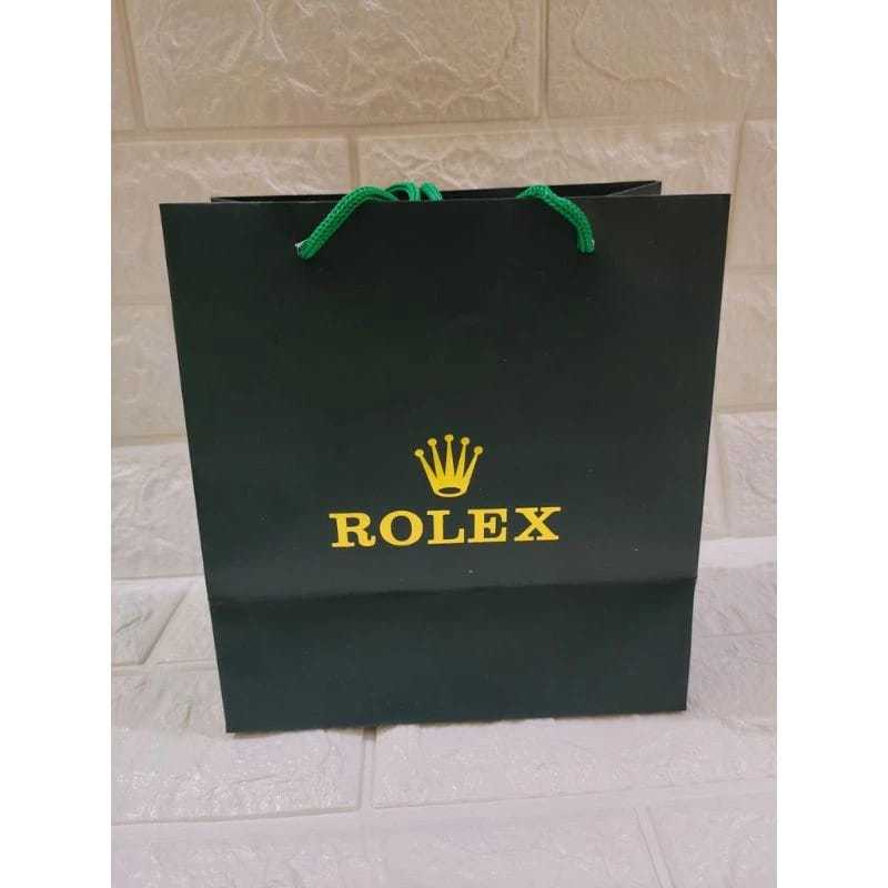 BOX ROLEX FULL SET PAPERBAG+BUKU MANUAL