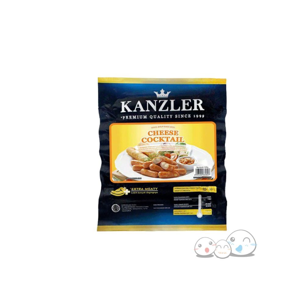 

Kanzler Sosis Keju Cheese Cocktail 500gr