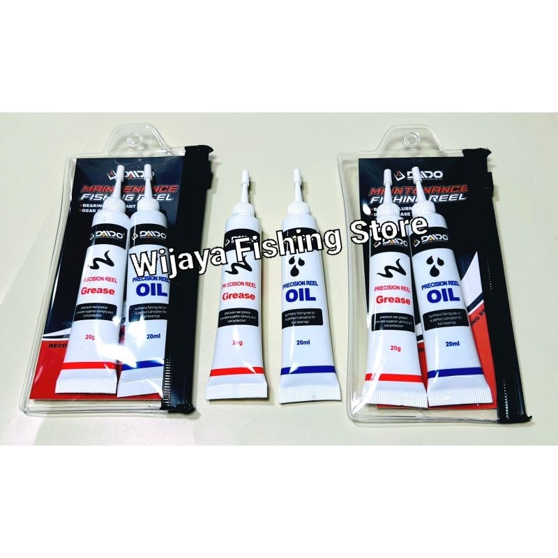 Pelumas Reel Pancing Reel Oil dan Reel Grease Daido