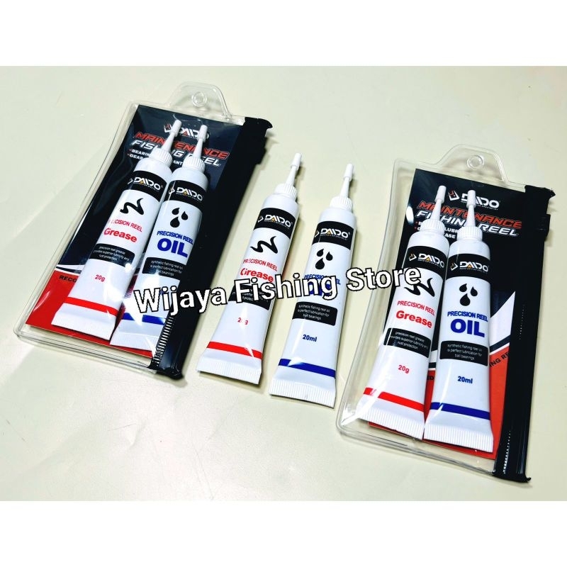 Pelumas Reel Pancing Reel Oil dan Reel Grease Daido