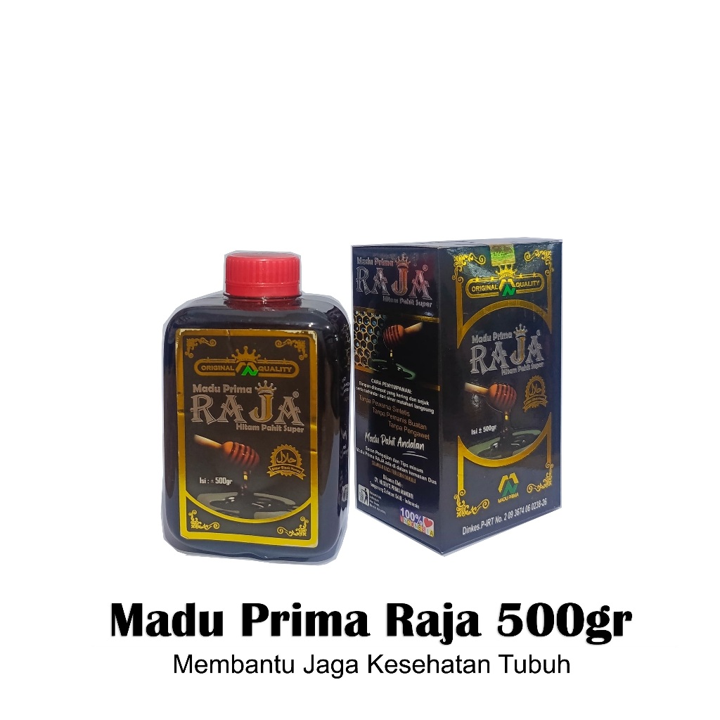 

Original MADU PRIMA RAJA HITAM PAHIT SUPER 500 GRAM