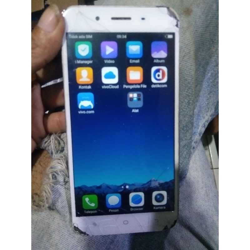 unit Vivo y65 normal layak pakai minus tc tanpa pola